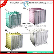 G4 F5 F6 F7 F8 F9 Dust Collection Synthetic Fiber Bag Air Filter